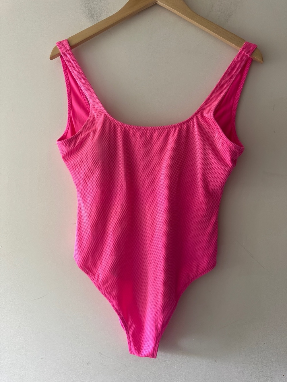 Aerie Pink One Piece Cheekiest Swimsuit Size Large